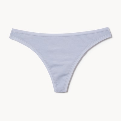 Cotton Thong - Dusty Blue
