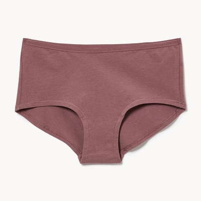 Cotton Boyshort - Mauve
