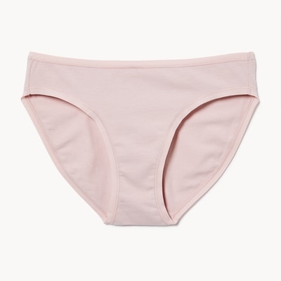 Culotte bikini en coton - Lilas