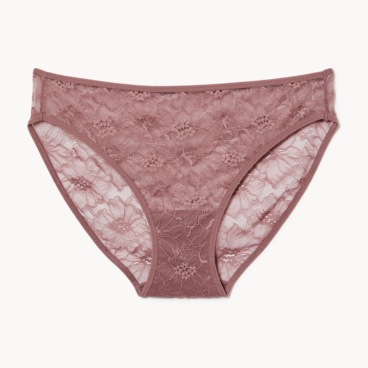 Lace Bikini - Dark Taupe