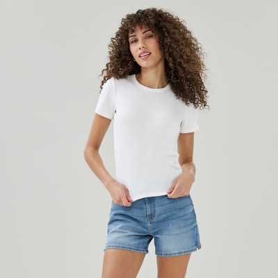 Joe Fresh Ribbed T-Shirt 1 ea, $19.00/1ea