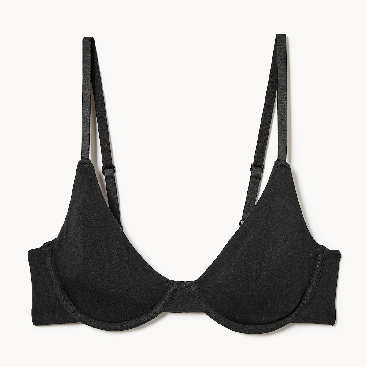 Modal Wire Bra - Black
