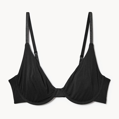 Modal Wire Bra - Black
