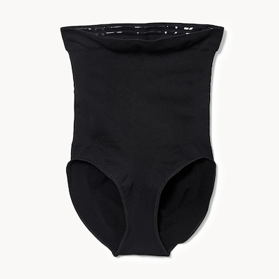 Culotte taille haute sans coutures modelante - Onyx