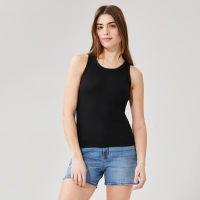Rib Tank - JF Black