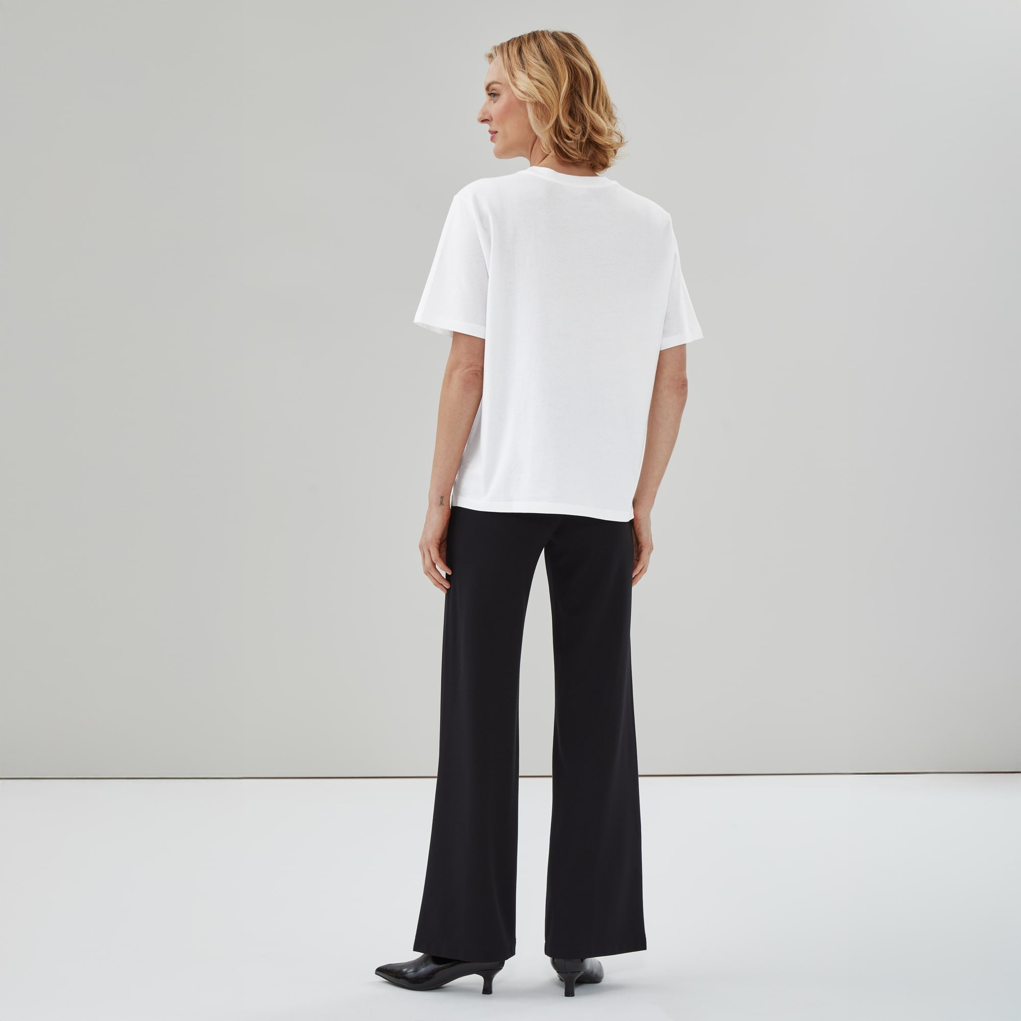 Premium Oversized T-Shirt in Bright White from Joe Fresh