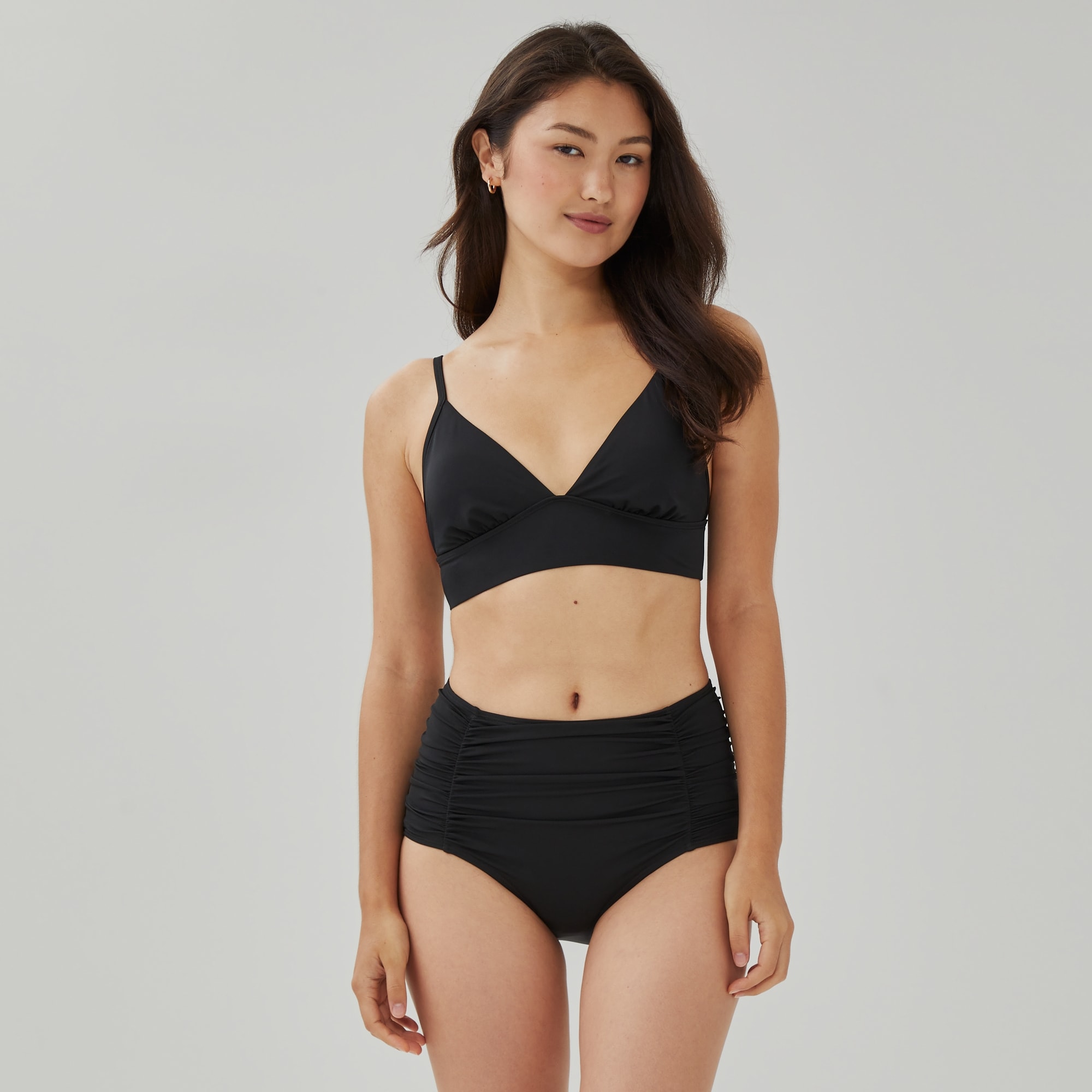 Haut de bikini sans attache