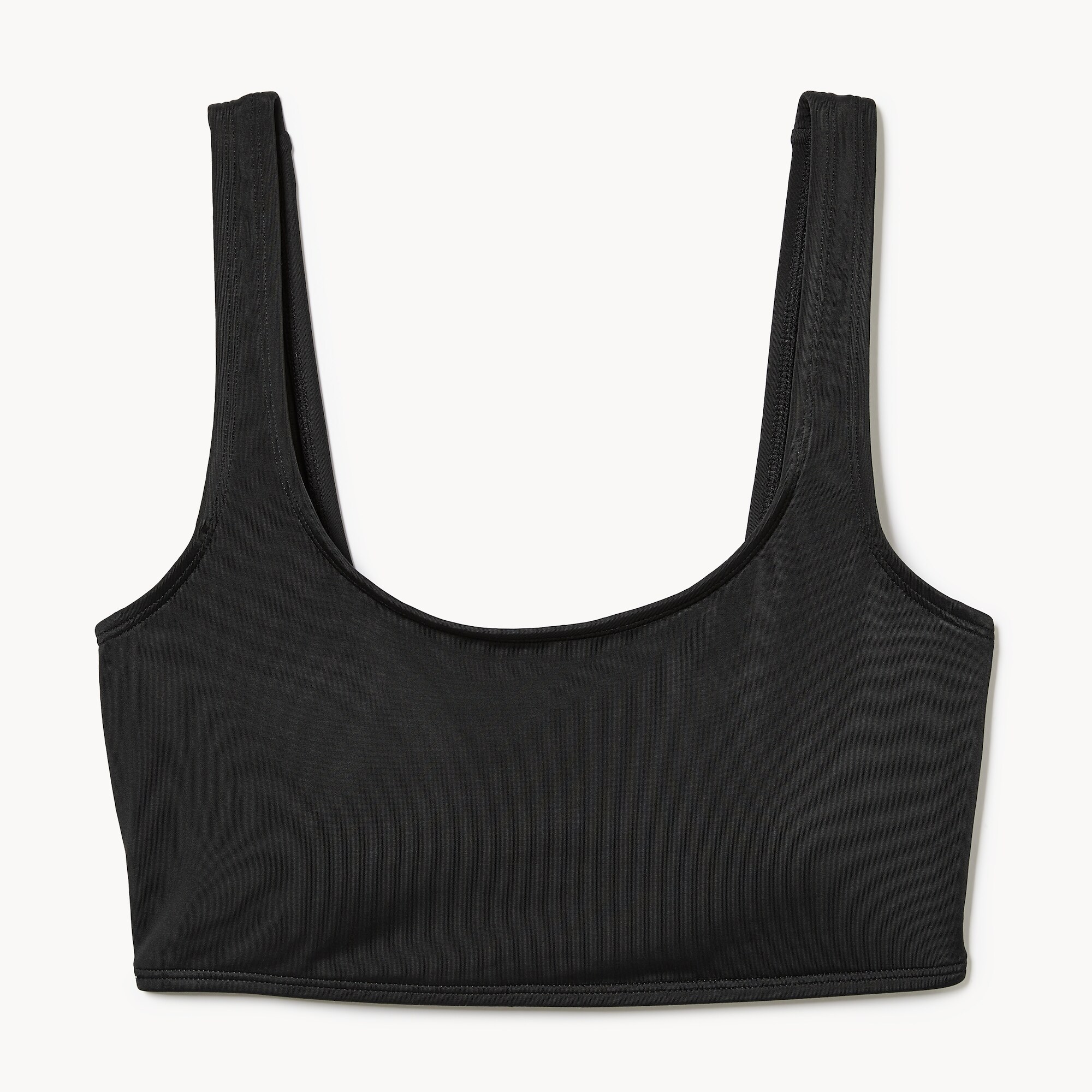 Haut de bikini à encolure ronde