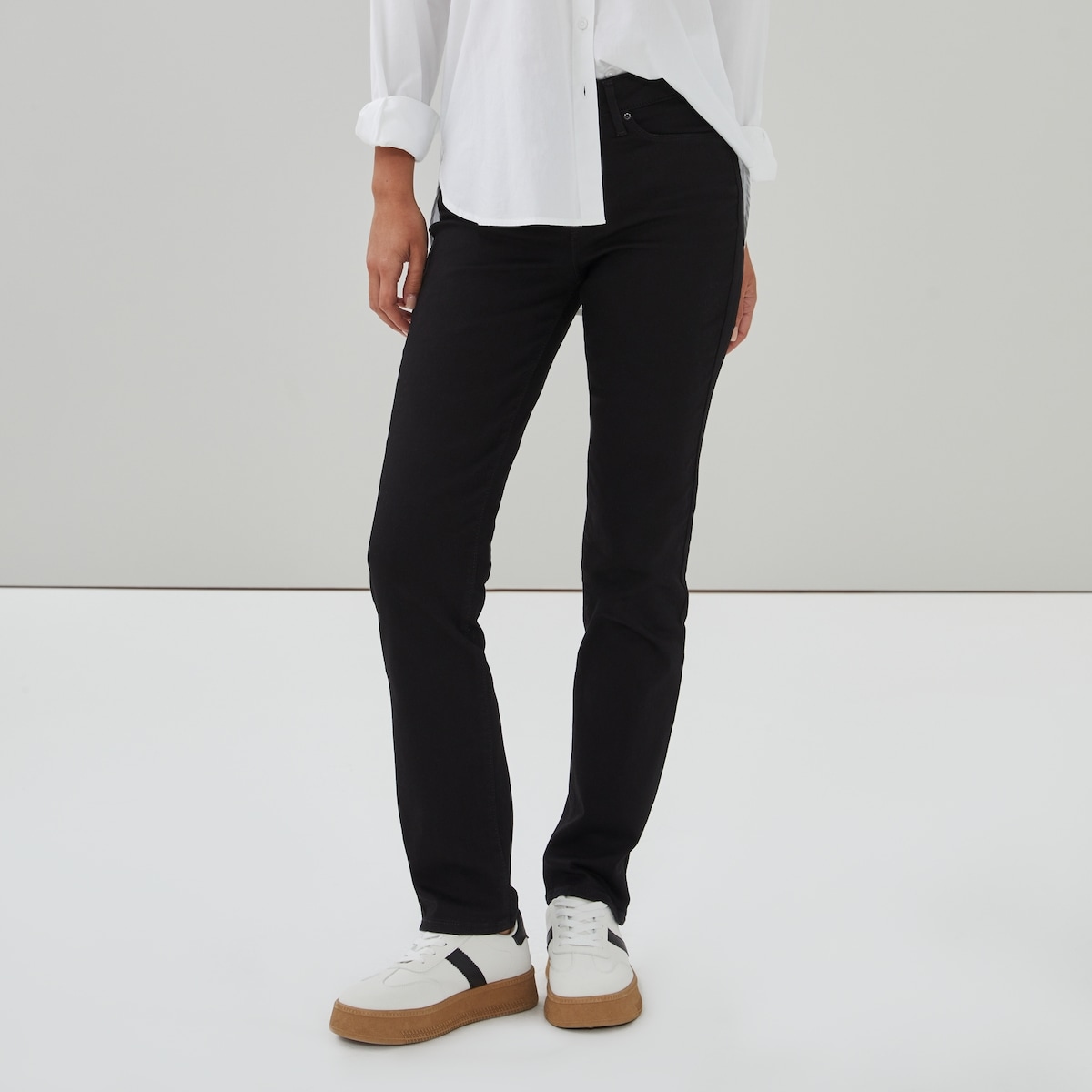 Levi Strauss Signature Gold Straight Fit Jean - Black