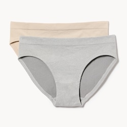 Joe Fresh 2-Pack Seamless Ribbed Bikini 1 ea, $16.00/1ea