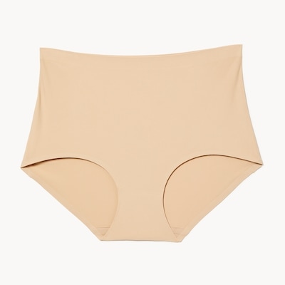 No Show High Waist Brief - Desert Sand