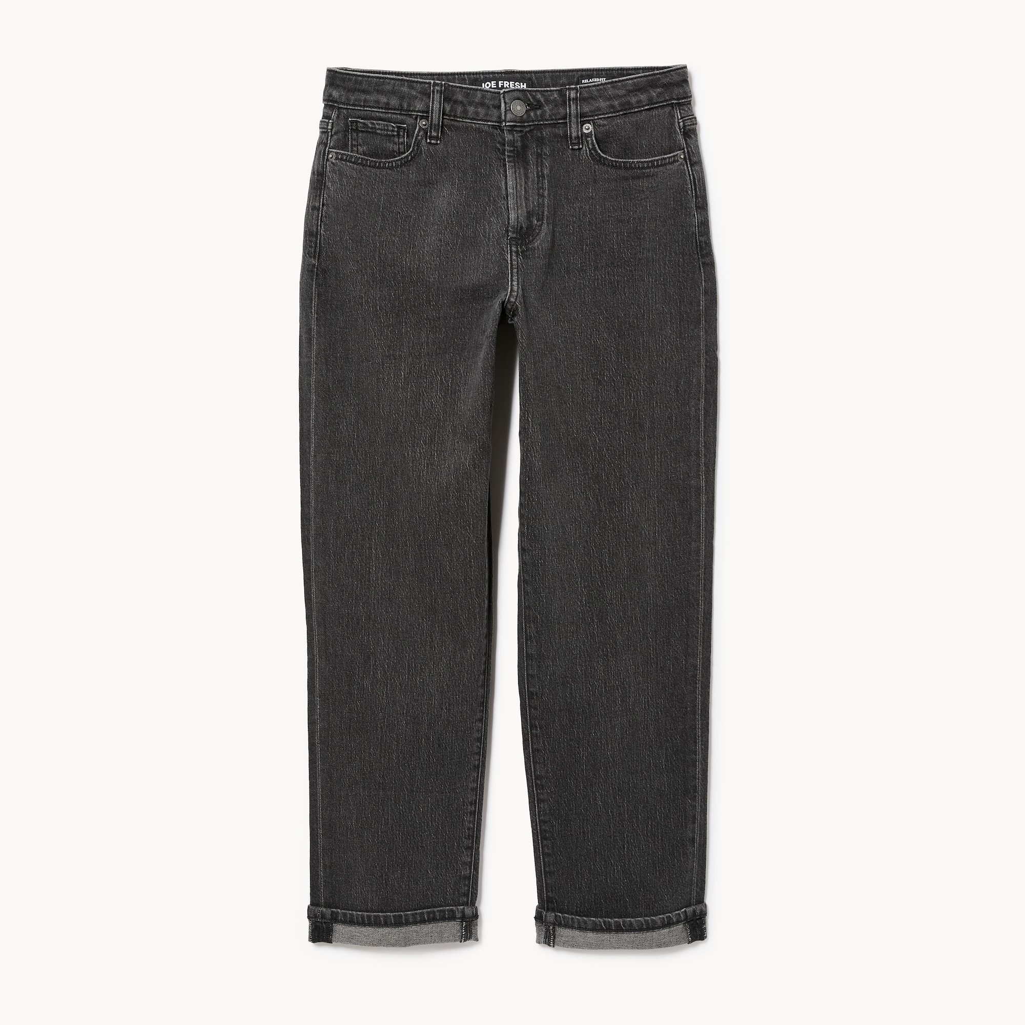 Black Wash Relaxed Fit Jean