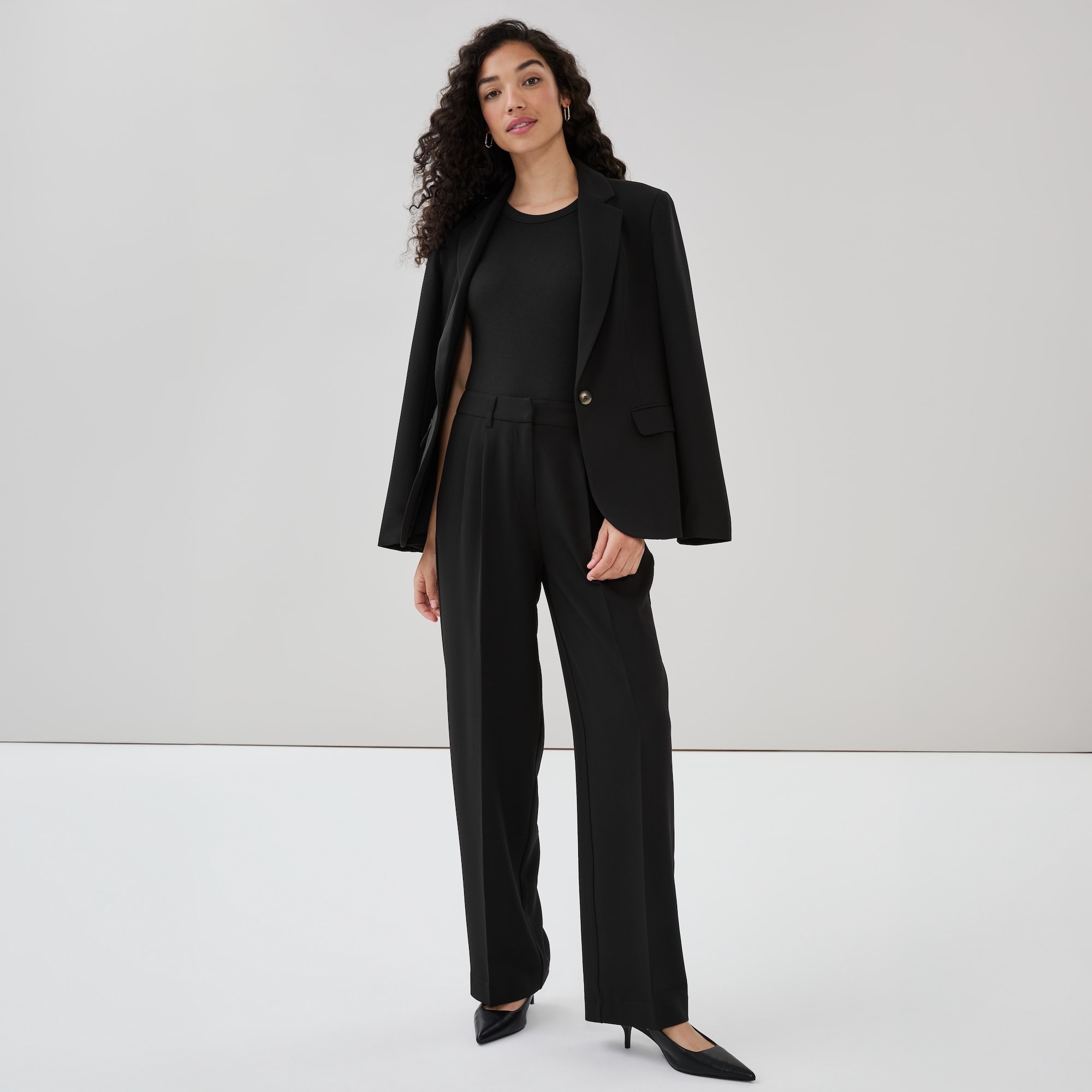 Pantalon plissé