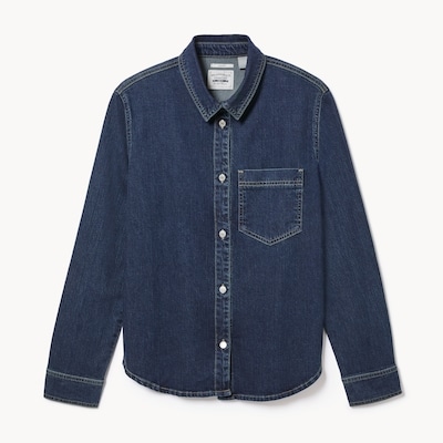 Levi Strauss Signature™ Gold Classic Denim Shirt - Dark Wash