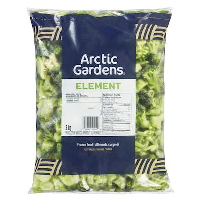 Arctic Gardens Brocoli coupé 2 kg, 0,62 $/100g