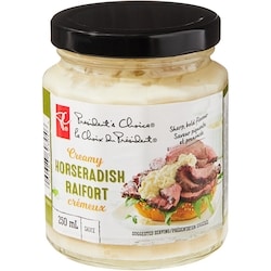 le Choix du Président Sauce au raifort crémeux 250 ml, 1,20 $/100ml