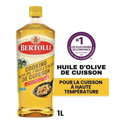 Bertolli Huile d'olive de cuisson 1 l, 1,30 $/100ml