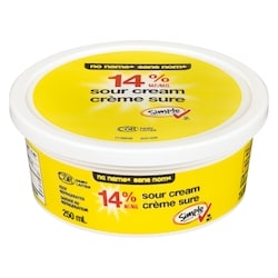 14% M.F. Regular Sour Cream