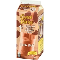 Central Dairies 1% Chocolate MILK - 2 l | Dominion Stores of