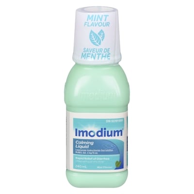 Imodium Calming Liquid, Mint 240 ml, $7.91/100ml
