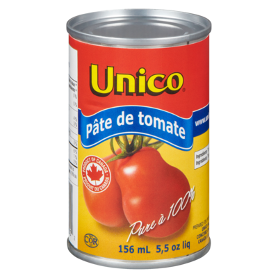 Unico Pâte de tomate 156 ml, 1,15 $/100ml