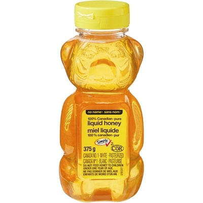No Name 100% Canadian Pure Liquid Honey 375 g, $2.00/100g