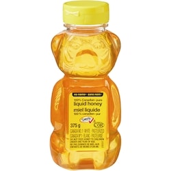 Sans Nom Miel liquide pur 100 % canadien 375 g, 2,00 $/100g