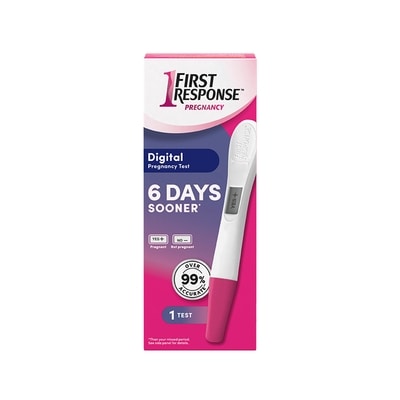 First Response Digital Pregnancy Test 1 ea, $15.46/1ea