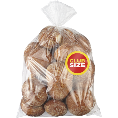 null Regular Kaiser Buns, 18-Pack 1.26 kg, $0.40/100g