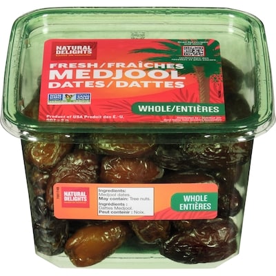 null Dates Medjool 907 g, $1.87/100g
