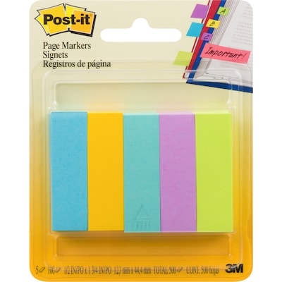 Post it Page Markers 1 ea, $8.00/1ea