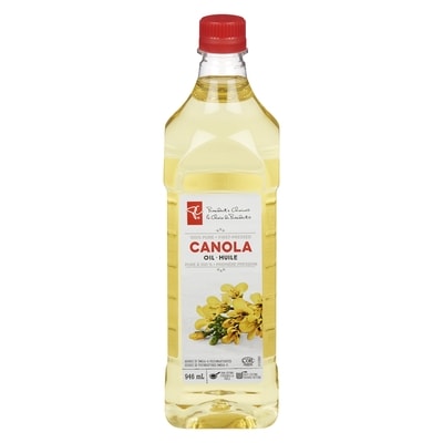 le Choix du Président Huile de canola pure à 100 %, première pression 946 ml, 0,79 $/100ml