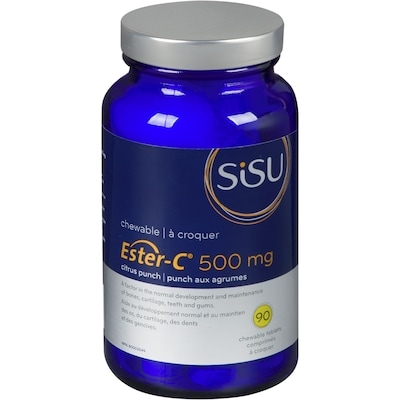 Sisu Ester C Citrus Pnch Chew 90 ea, $0.28/1ea