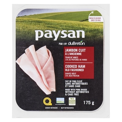 Paysan Natural Ham 175 g, $40.00/1kg $4.00/100g