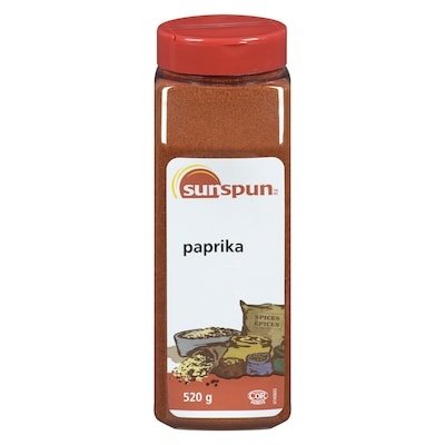 Sunspun Paprika 520 g, $1.27/100g