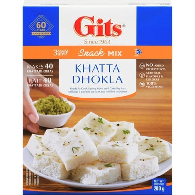 Gits Khatta Dhokla Mix 200 g, $1.10/100g