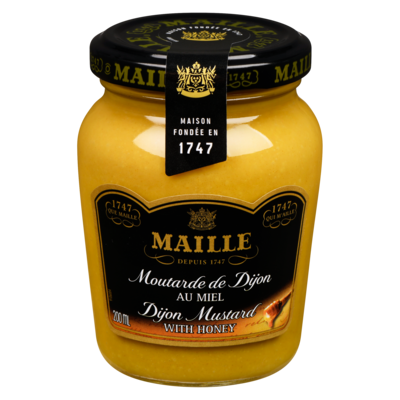 Maille Moutarde de Dijon au miel 200 ml, 3,00 $/100ml