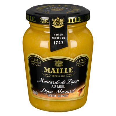 Maille Moutarde de Dijon au miel 200 ml, 3,25 $/100ml