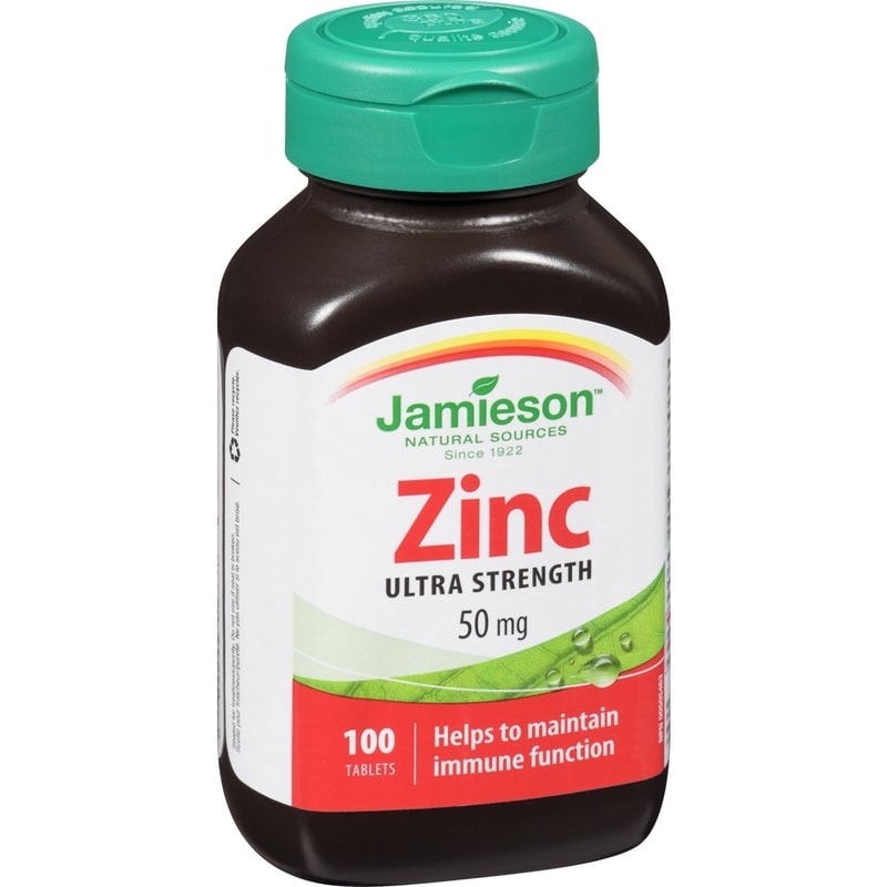 Zinc Tablets, 50 mg