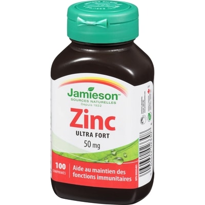 Comprimés de zinc de , 50 mg