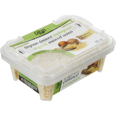 Dion Oignon émincé biologique 45 g, 12,20 $/100g