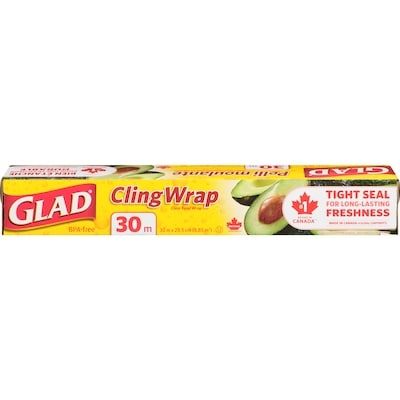 Glad ClingWrap Plastic Wrap, 30m 1 ea