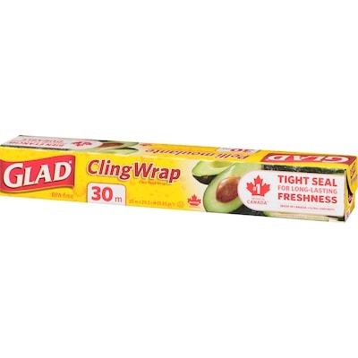ClingWrap Plastic Wrap, 30m