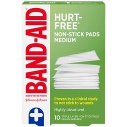 First Aid Non Stick Healing Pads, Medium