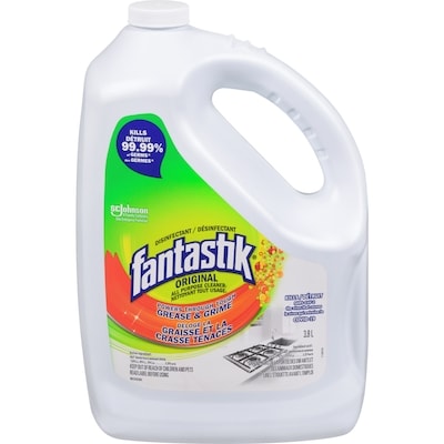 Fantastik Desinfectant Original Nettoyant Tout Usage, emballage d'epicerie 3.8 l, 0,38 $/100ml