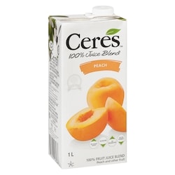Ceres Kosher Peach Juice - 1 l | Your Independent Grocer