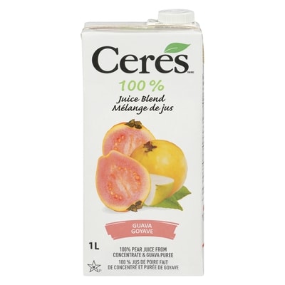 Ceres Jus de goyave casher 1 l, 0,30 $/100ml