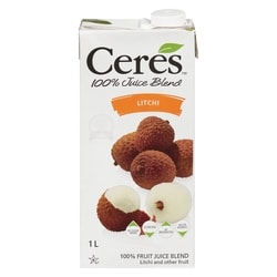 Ceres Kosher Litchi Juice 1 l, $0.43/100ml