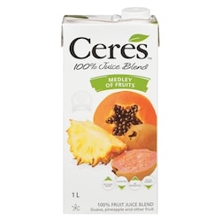 Ceres Kosher Fruit Medley Juice 1 l, $0.43/100ml