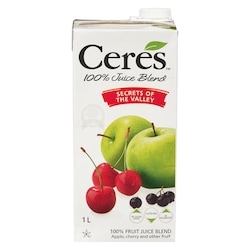 Ceres Kosher Secret Of The Valley Juice 1 l, $0.43/100ml
